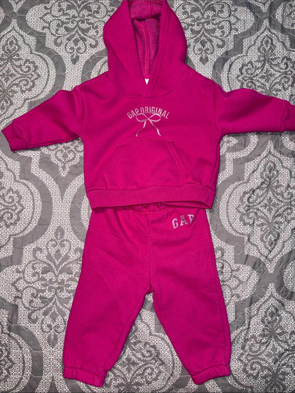 GAP Hot Pink Hoodie & Jogger Set